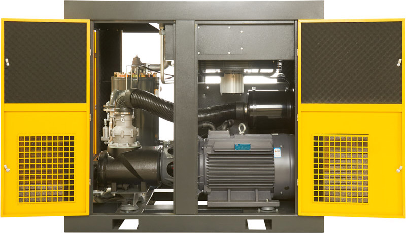 Конструкция винтового компрессора