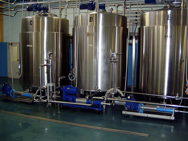 Винтовой насос CSF Inox - перекачка вина из бака